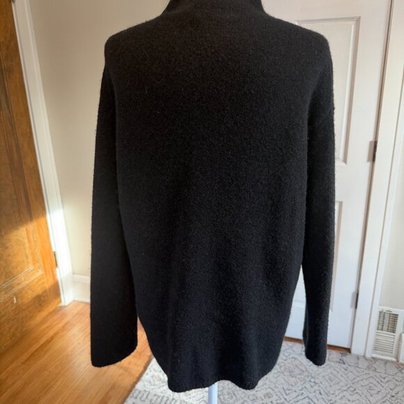vince | mock neck wool alpaca blend sweater | size small - Picture 4 of 6